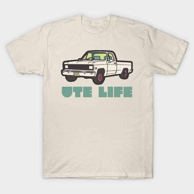 Ute Life T-Shirt by DankFutura